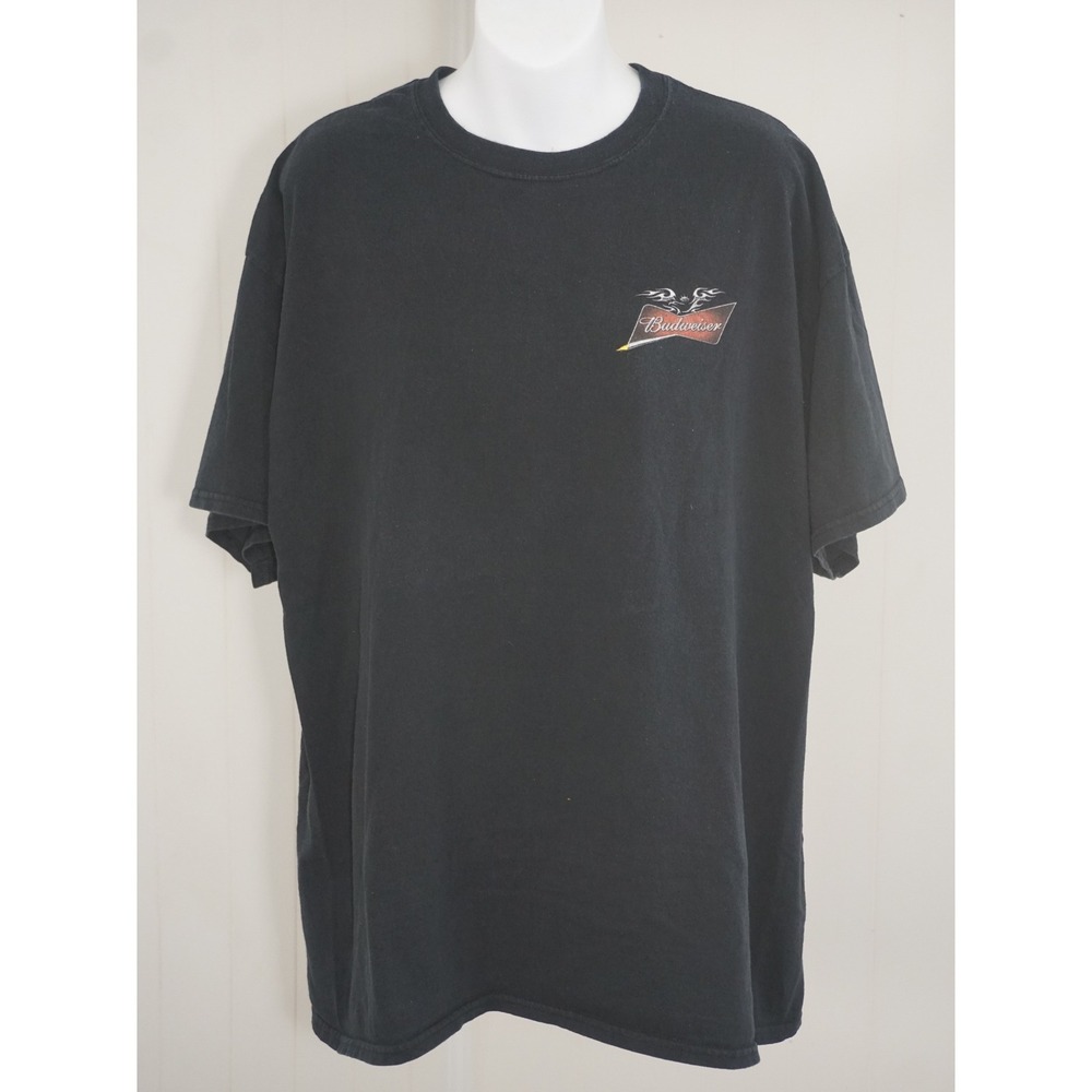 Budweiser XL Black Bike Week 2015 Daytona Beach Graphic T-Shirt